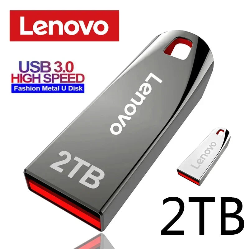 PenDriv original Lenovo Metal USB Flash Drive 2TB USB U Disk Flash Drives High Speed