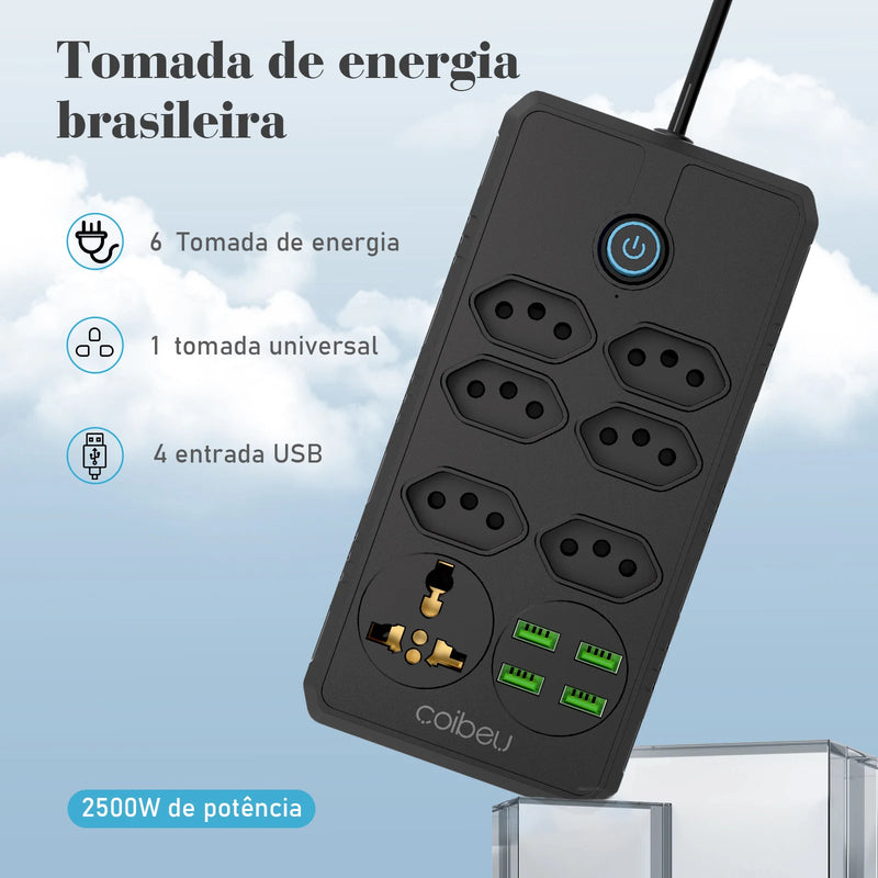 Contróle do seu celular por WIFI ,ligamentos e desligamentos de seus aparelhos,Extensão elétrica,tomada usb,Filtro de linha de tomada